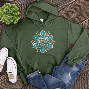 Abstract Snowflake Hoodie
