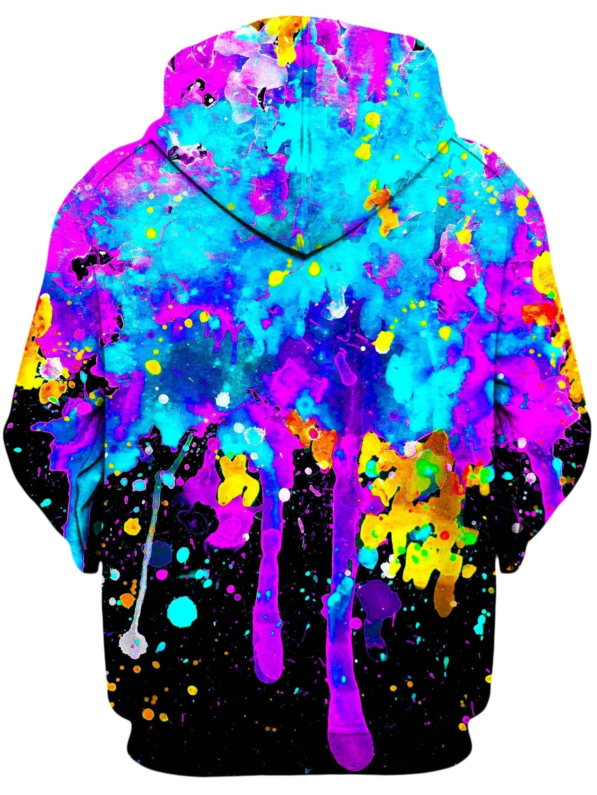 Abstract Unisex Zip-Up Hoodie