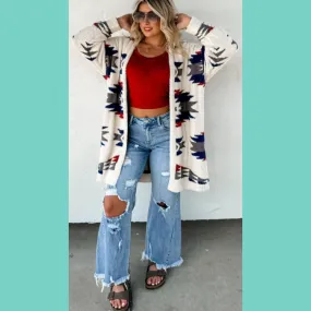 Aztec Cozy Cardigan