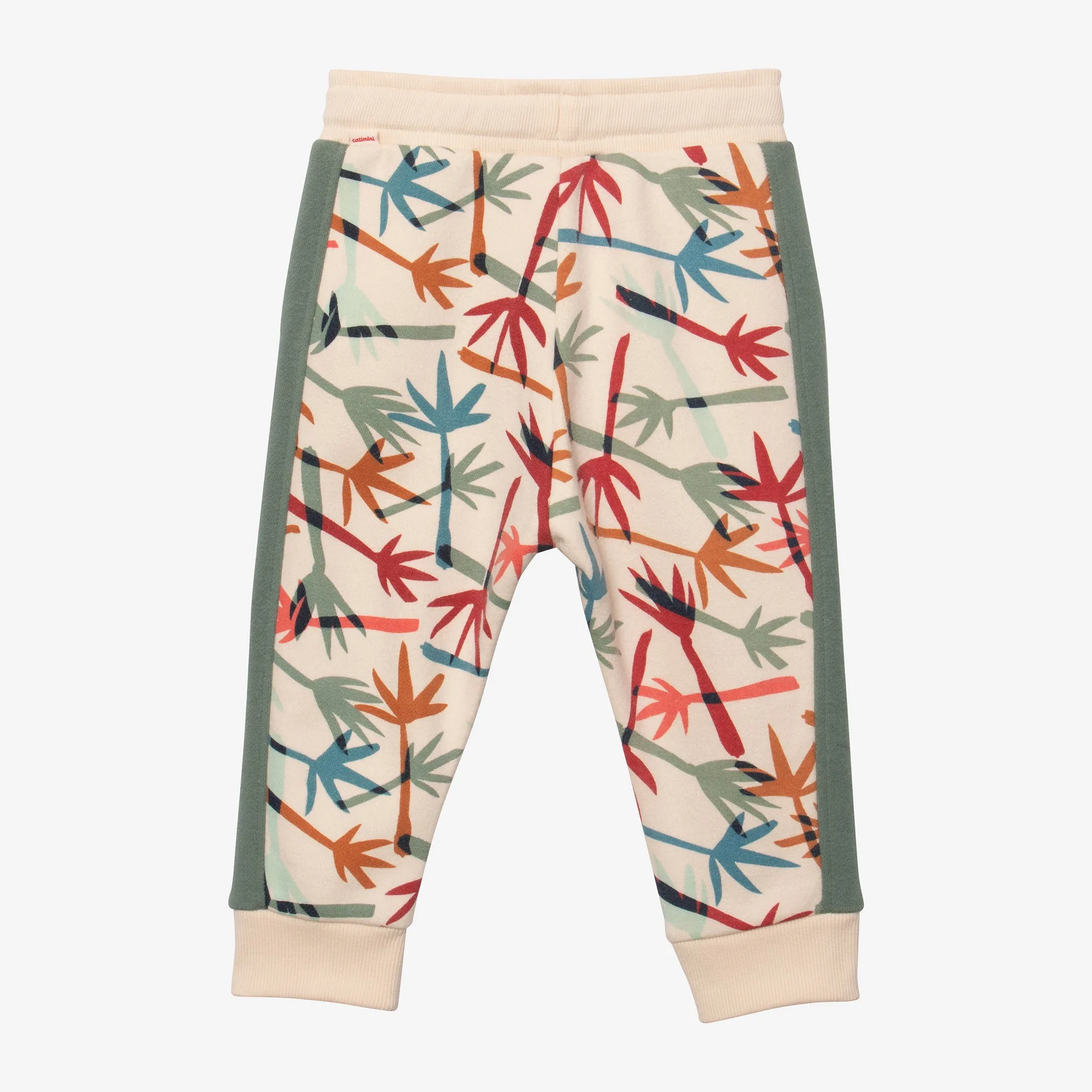 Baby Boy joggers with neo camo palms