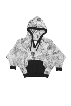 Bat Wing Abstract Sweater Hoodie