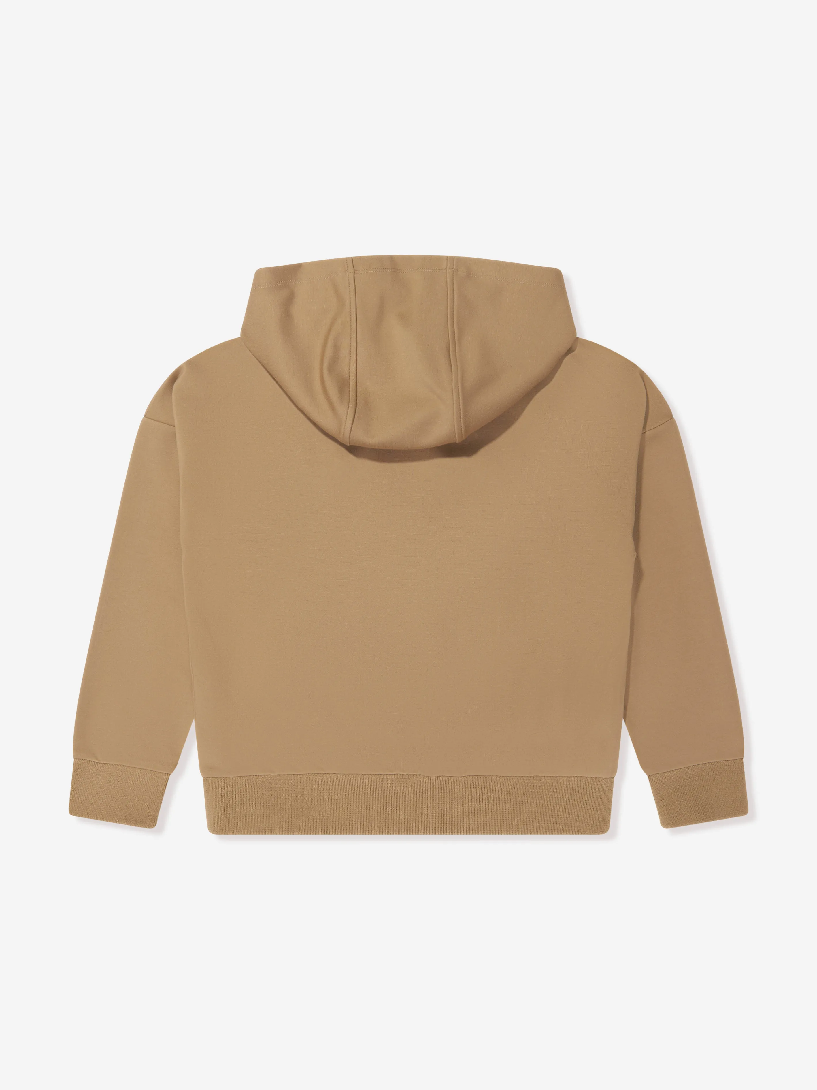 BOSS Girls Logo Hoodie in Beige
