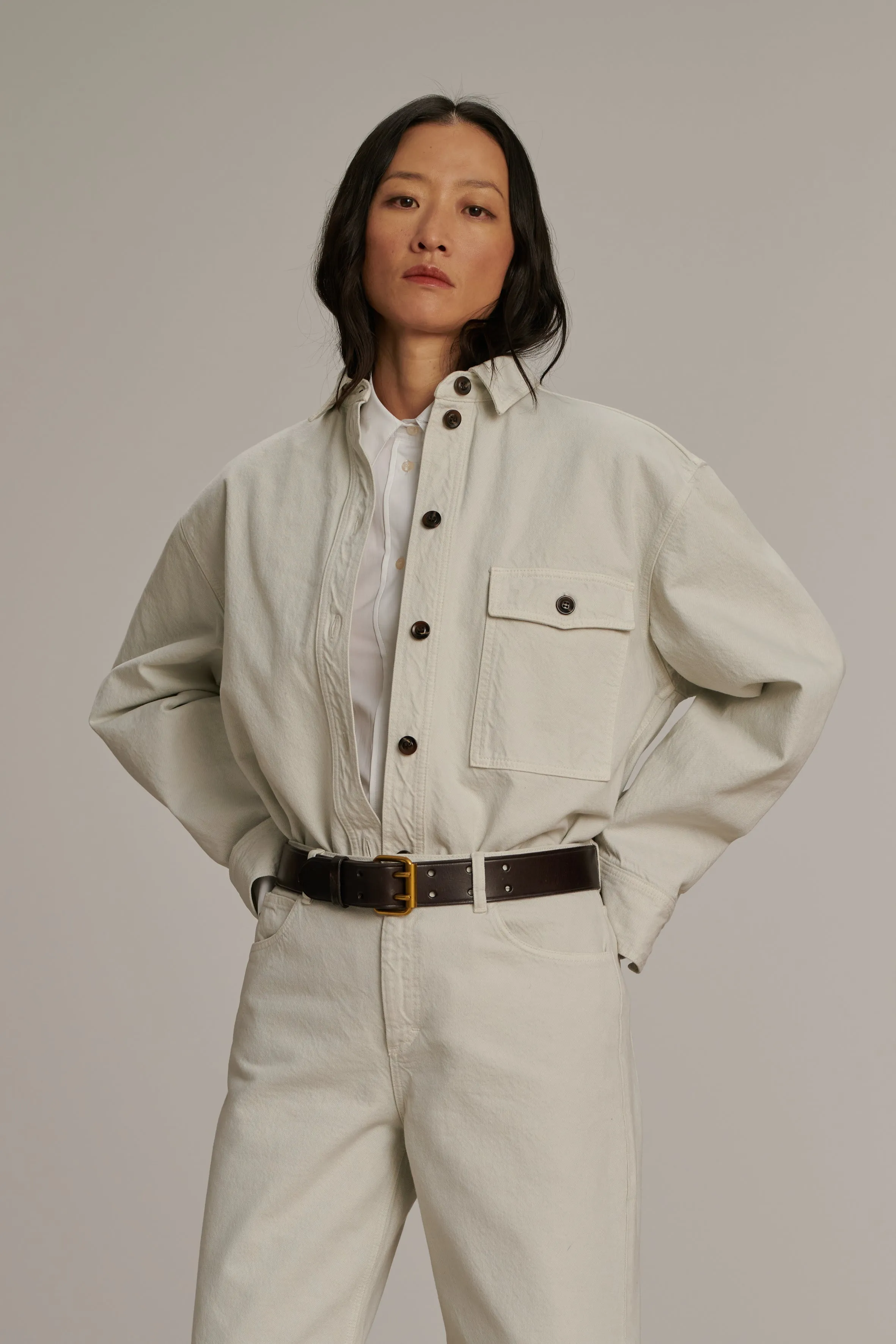 CADET WHITE BLOUSE