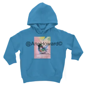 Classic Kids Cotton Hoodie Abstract Bird