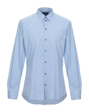 Dolce & Gabbana Man Shirt Sky blue 16 inches-neck