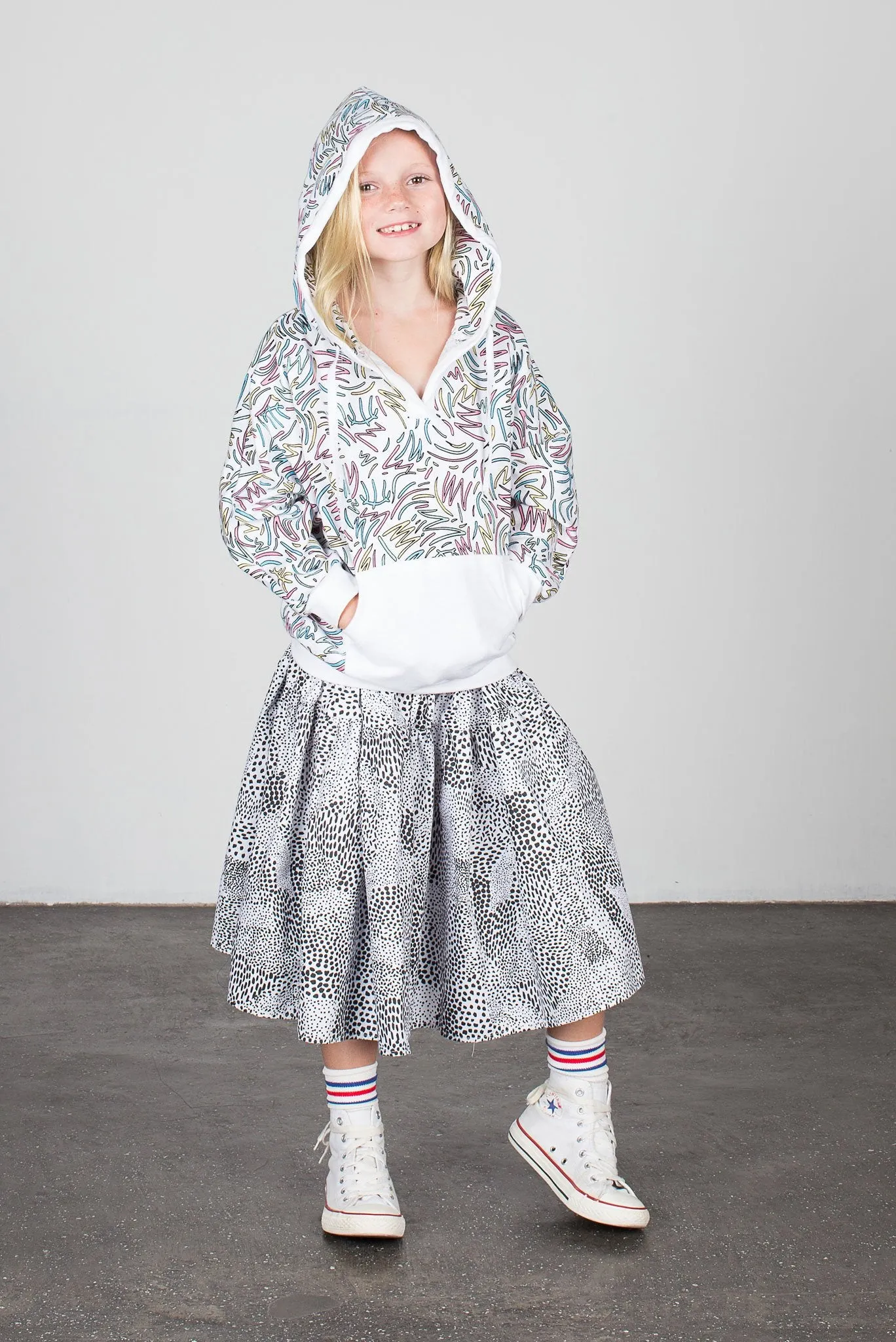 Frankie Abstract Skirt