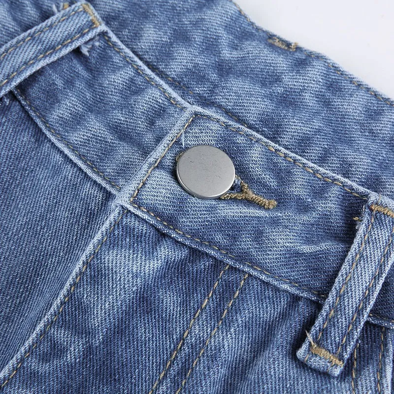 Frayed Flare Jeans