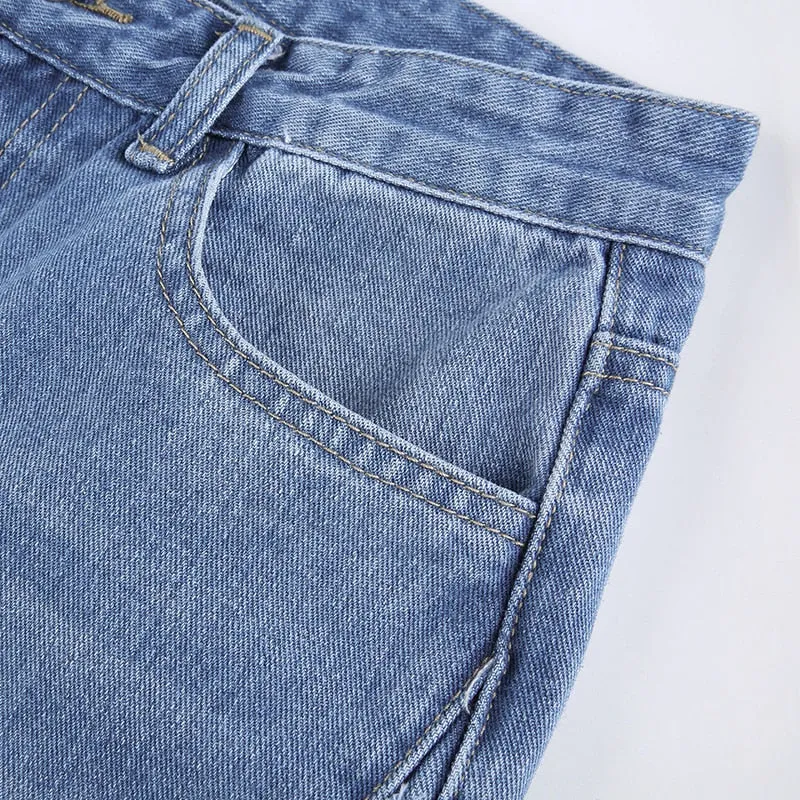 Frayed Flare Jeans