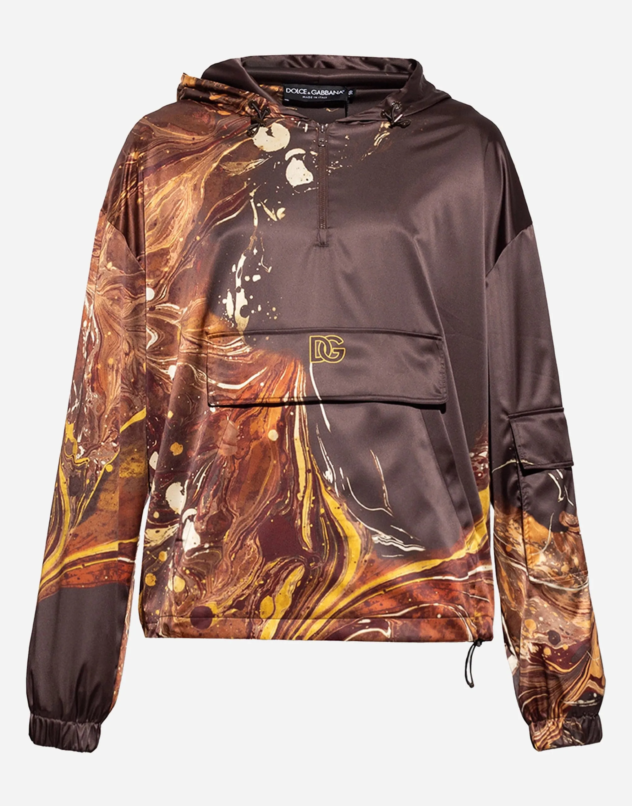 Graphic-Print Hoodie