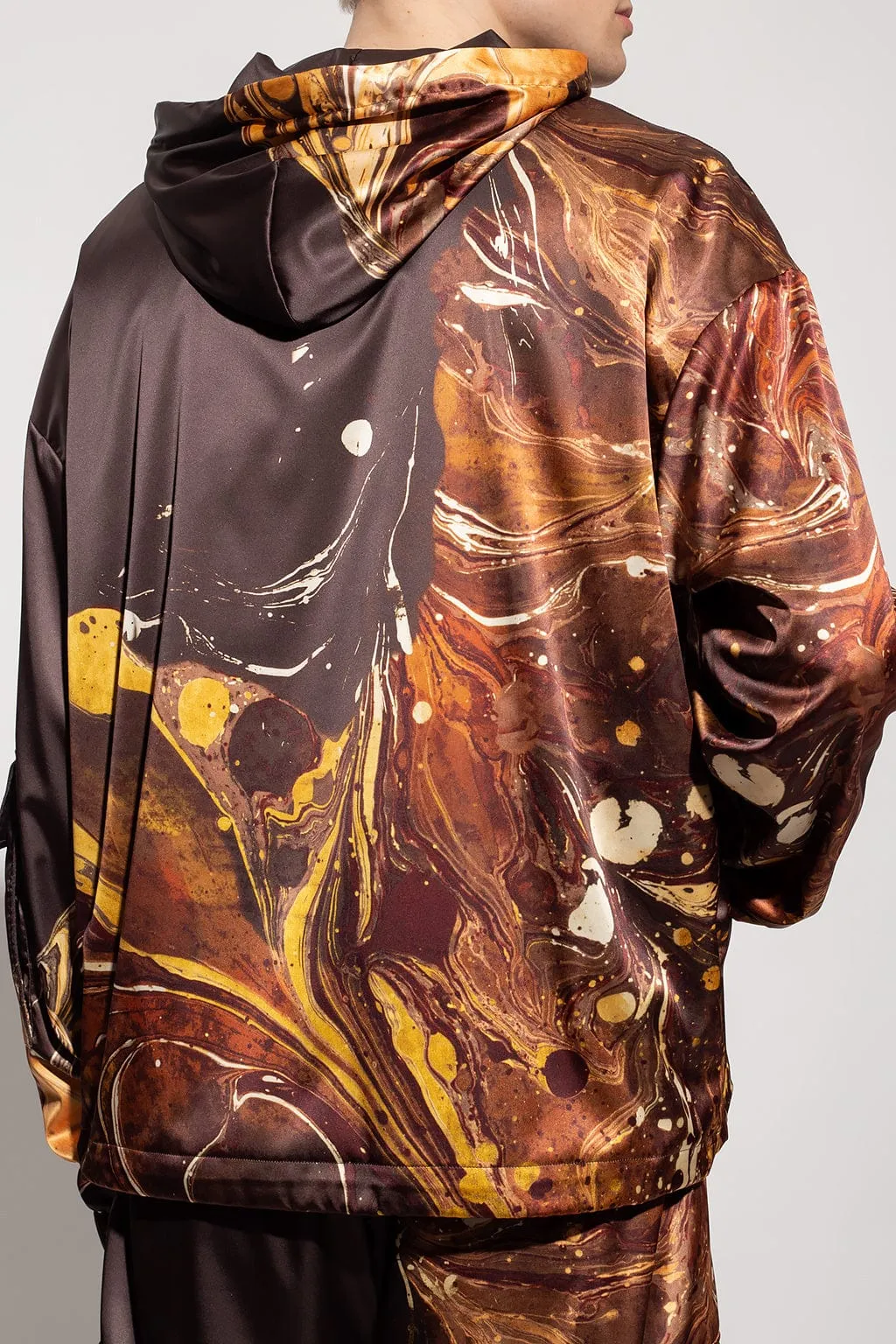 Graphic-Print Hoodie