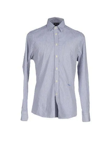 Just Cavalli Man Shirt Dark blue 40 suit