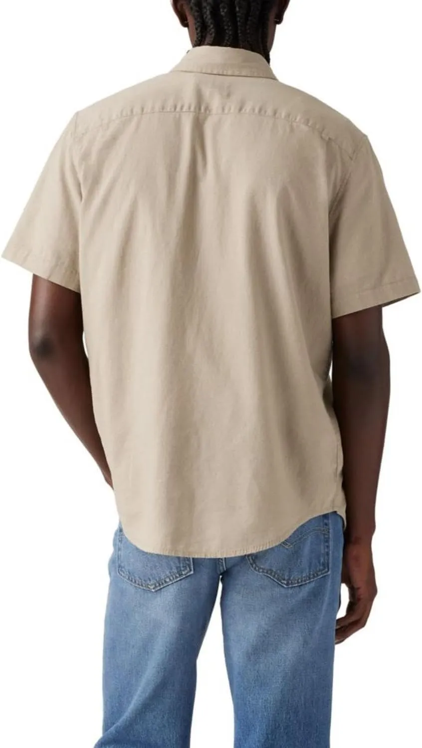 Levi's Men's Classic 1 Pocket Short Sleeve Button Up Shirt (Also Available in Big)