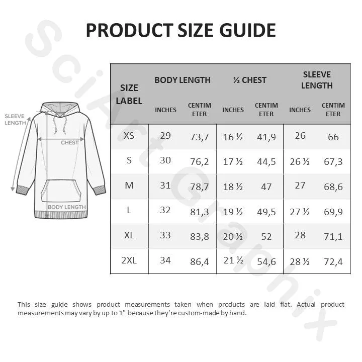 Longline Hoodie ElectroEcho Elegance