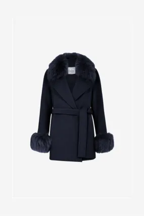 Marta Coat Short Navy