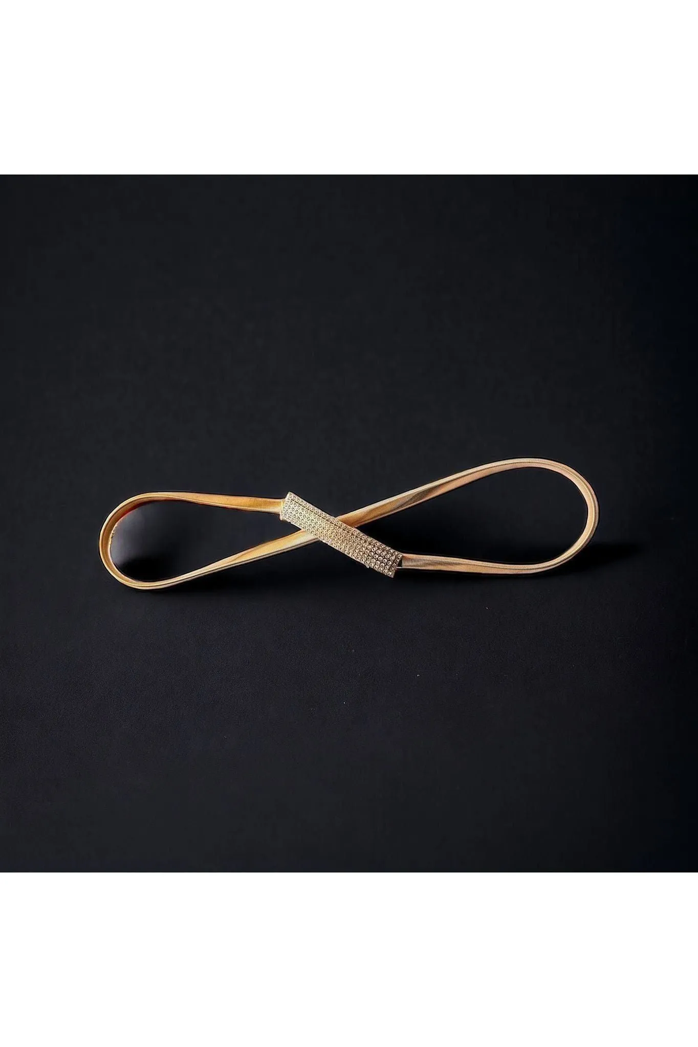 Metallic Stretch Belt