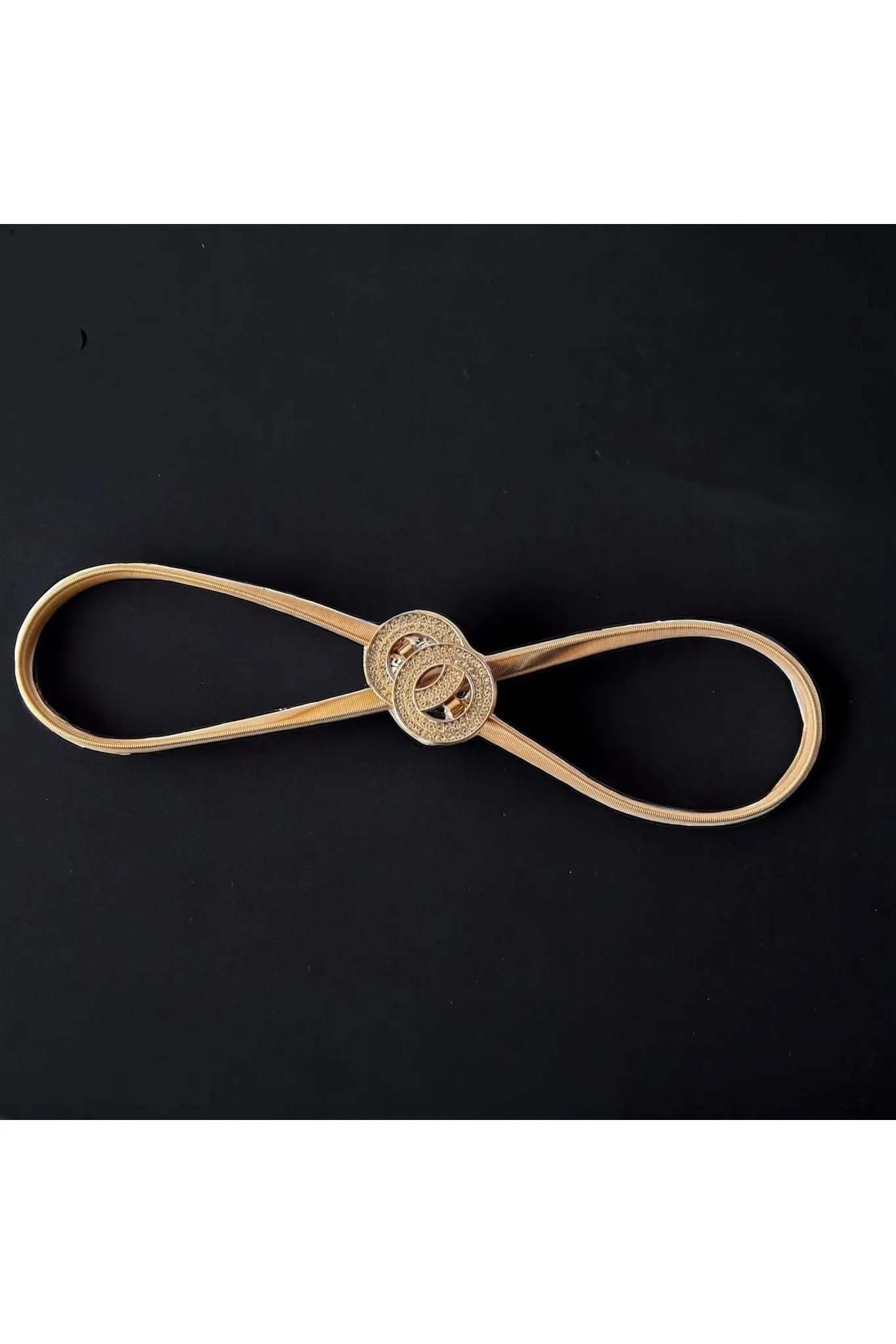 Metallic Stretch Belt