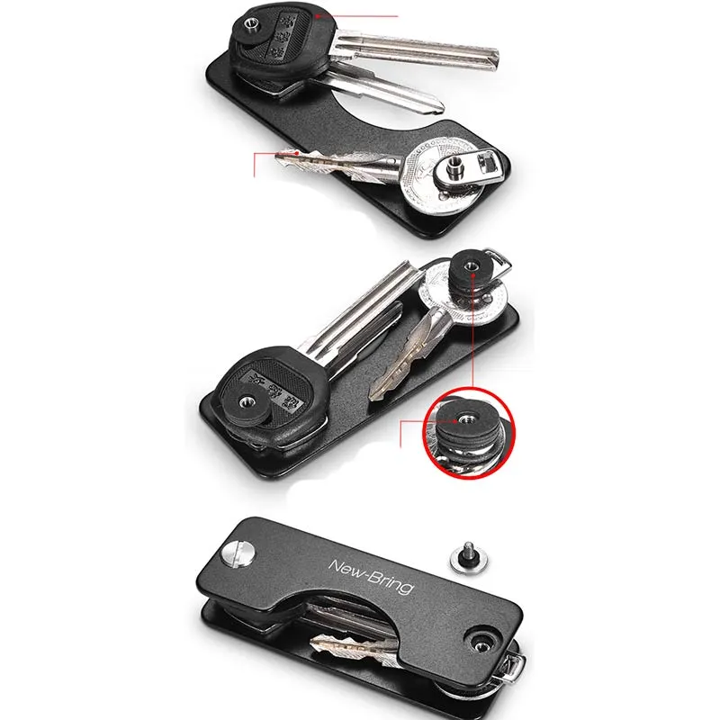 Minimalist Aluminum Key Organizer