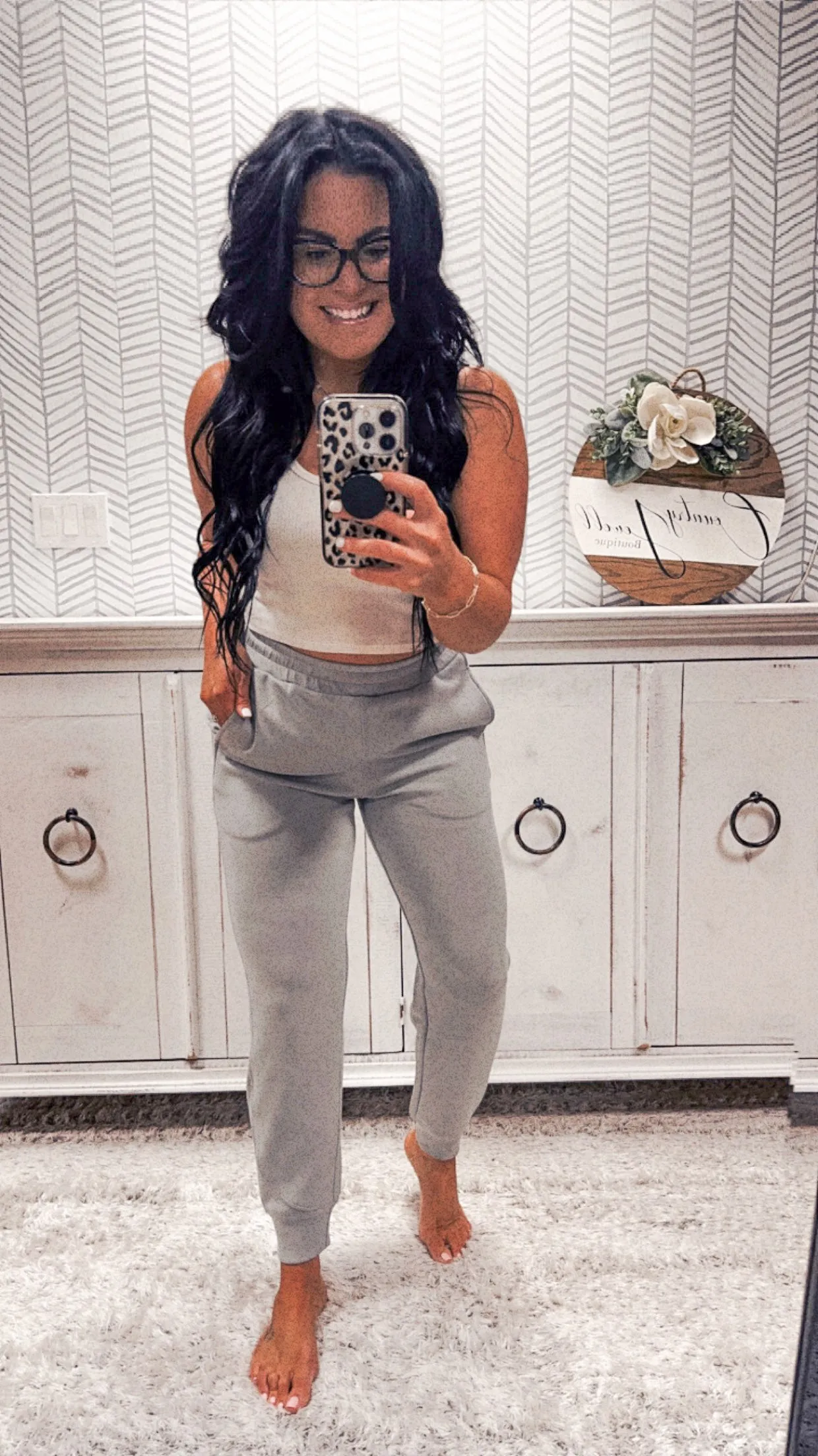 Mono B Ice Blue Buttery Soft Joggers