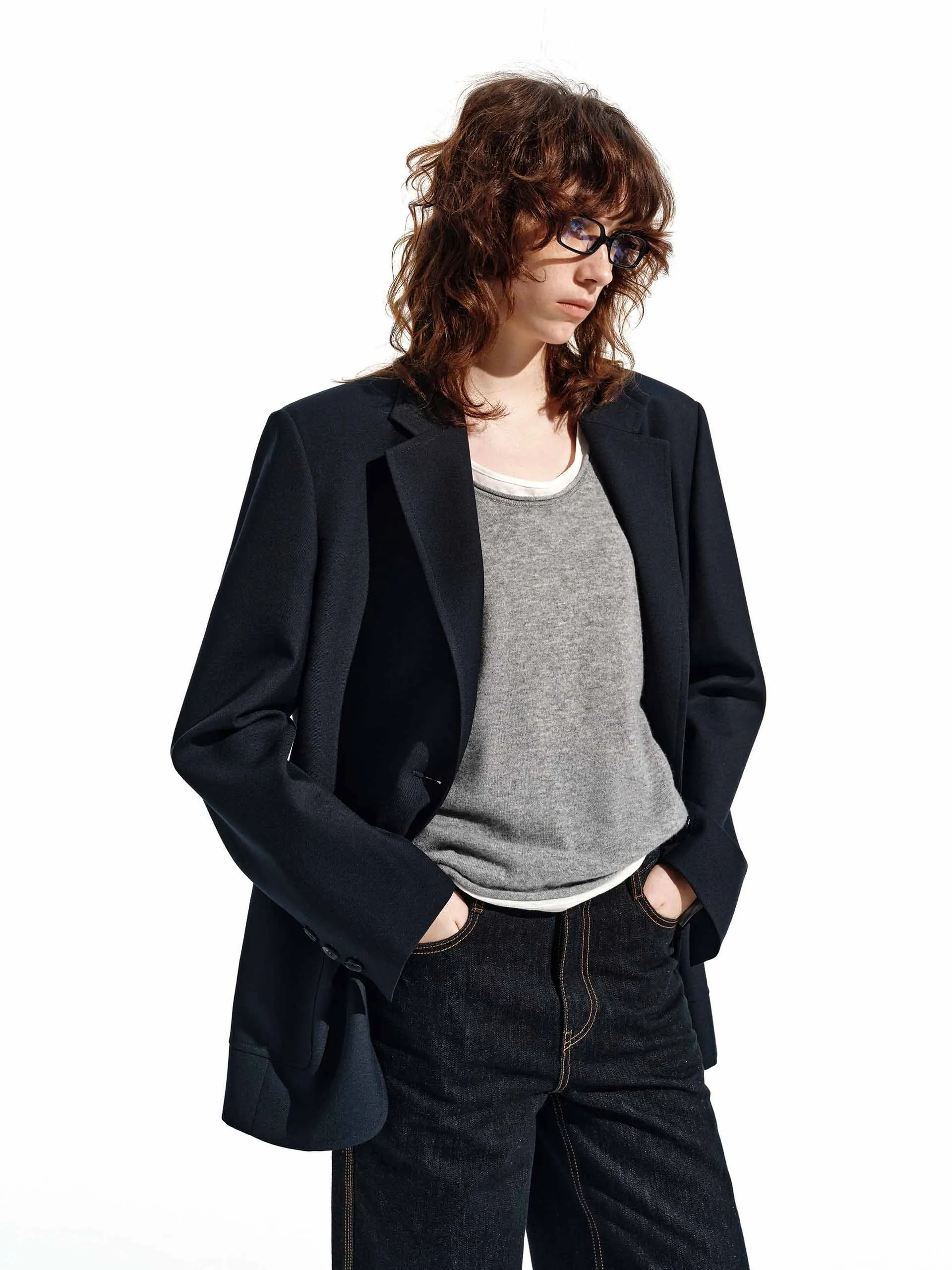 Patch Pocket Tailored Blazer
