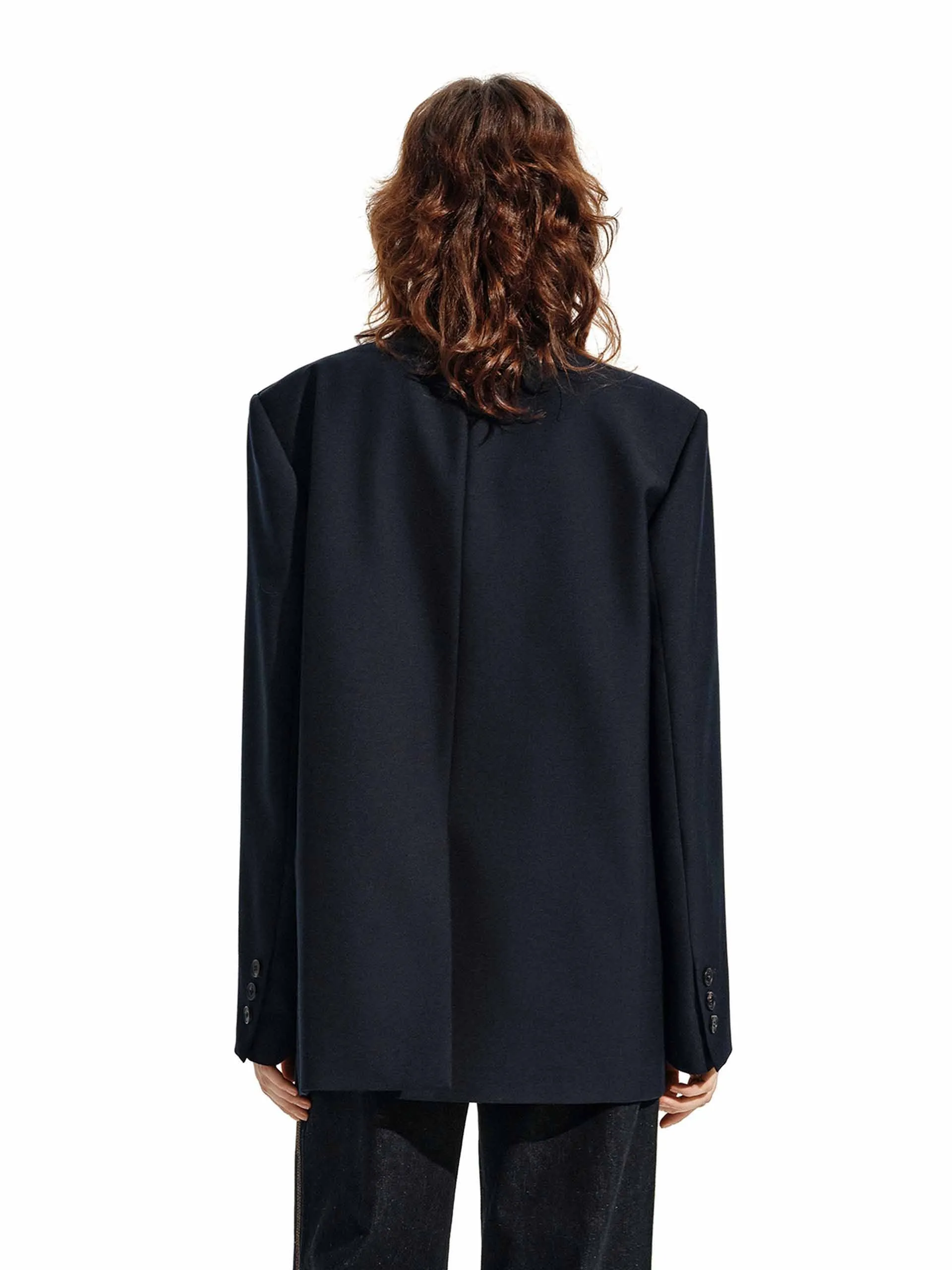 Patch Pocket Tailored Blazer