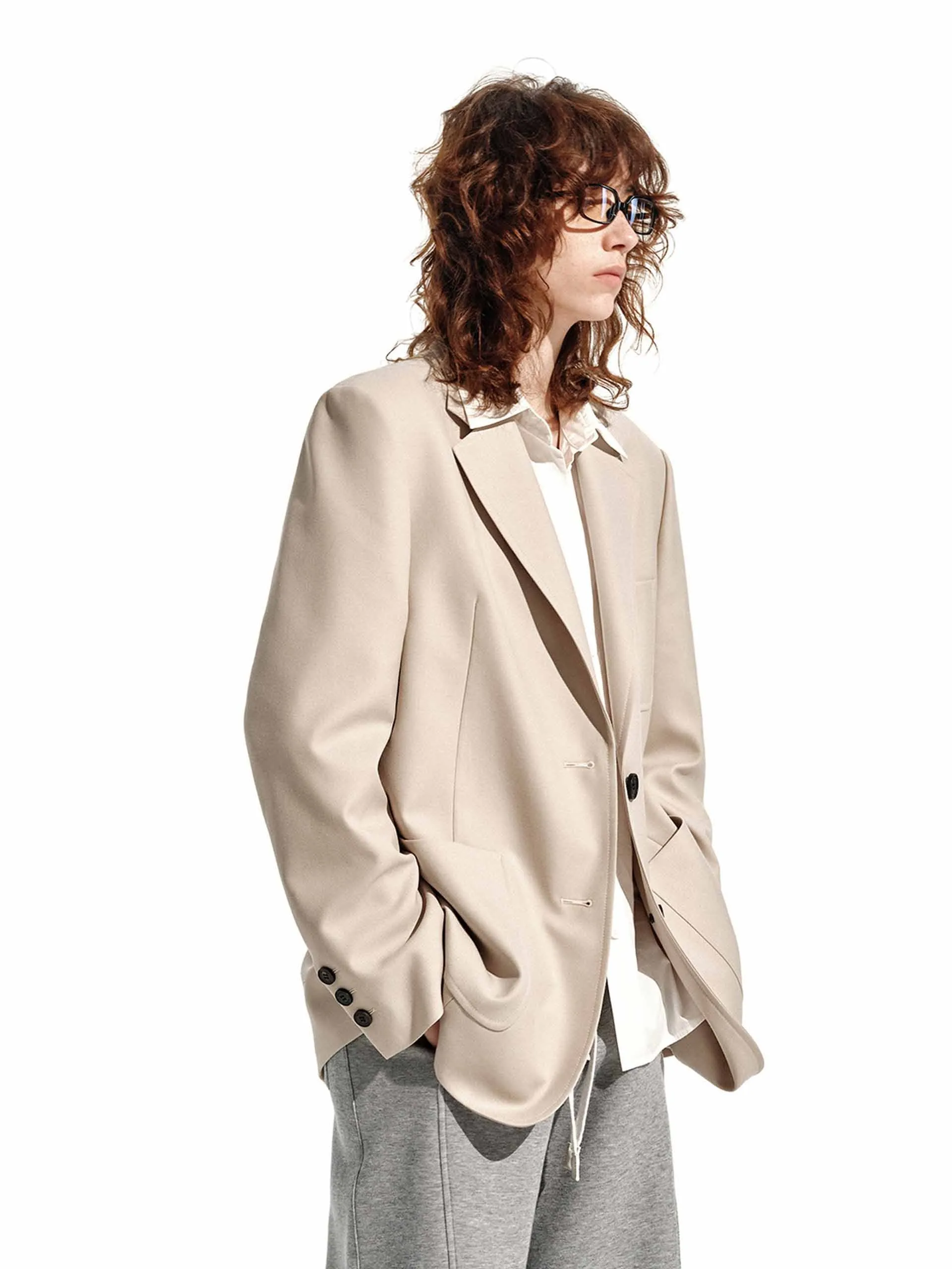 Patch Pocket Tailored Blazer