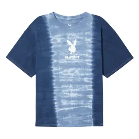 Playboy Logo Vertical Tie-Dye T-Shirt