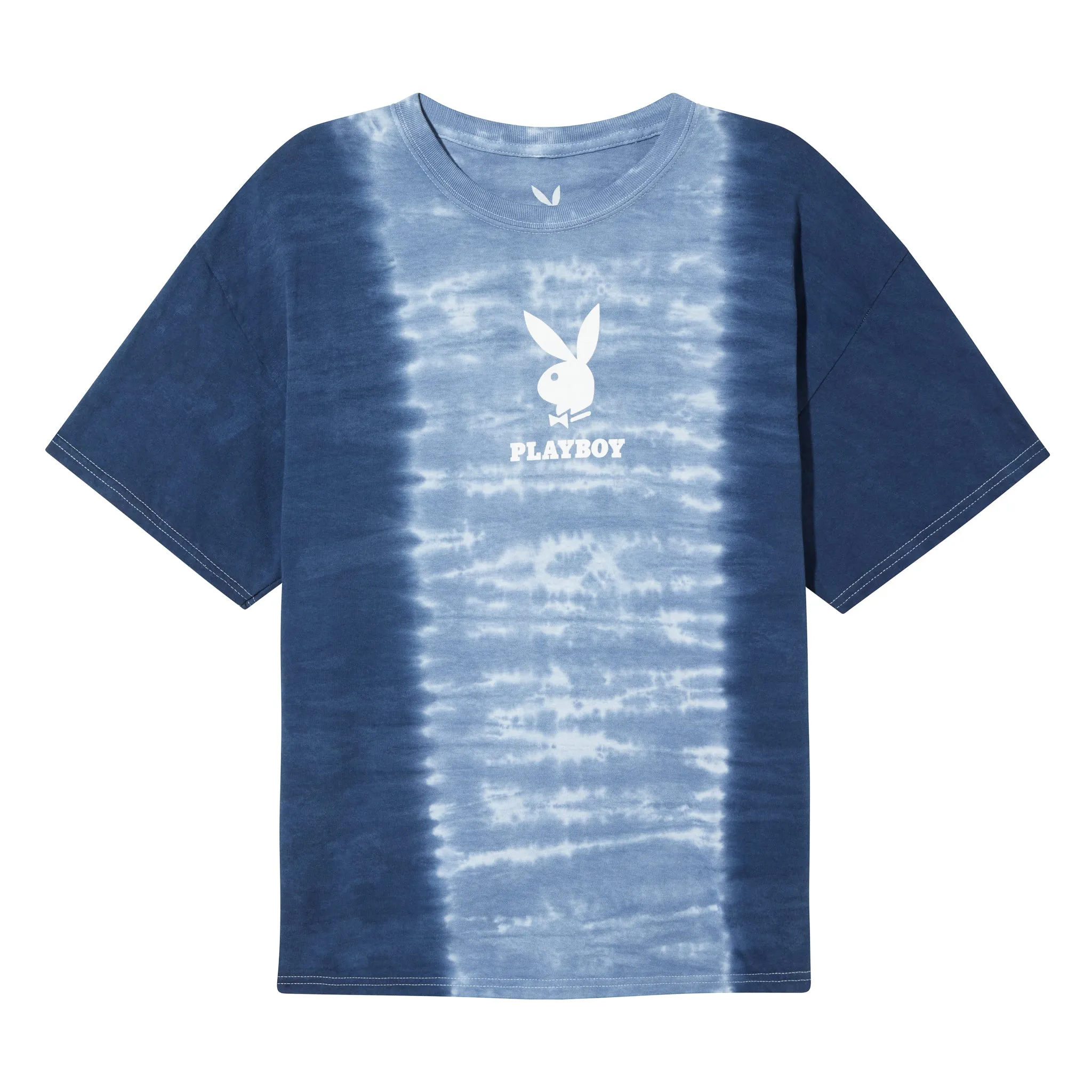 Playboy Logo Vertical Tie-Dye T-Shirt