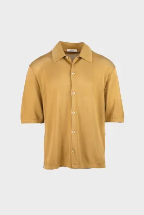 Polo Shirt - Ochre Mustard