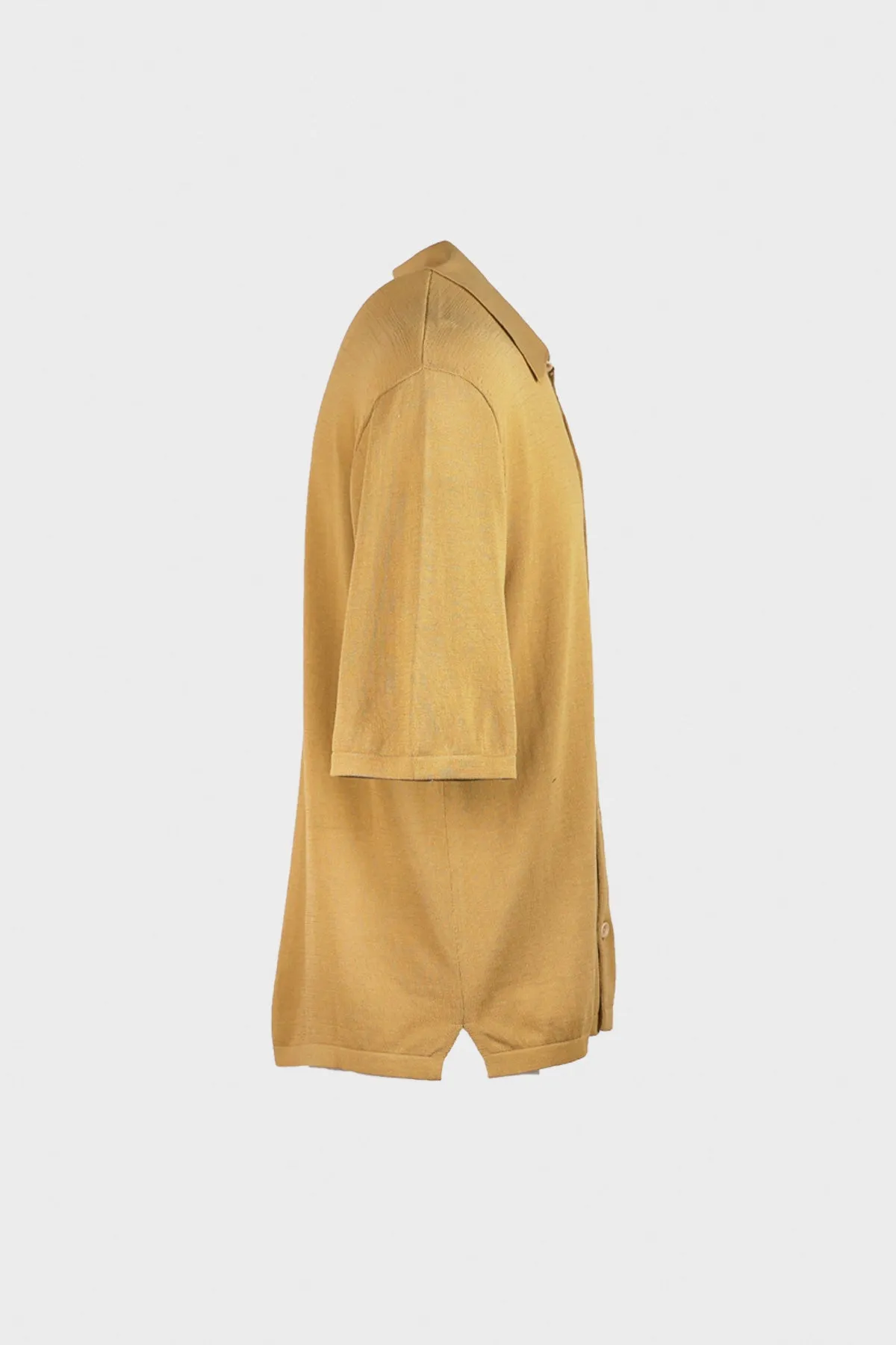 Polo Shirt - Ochre Mustard