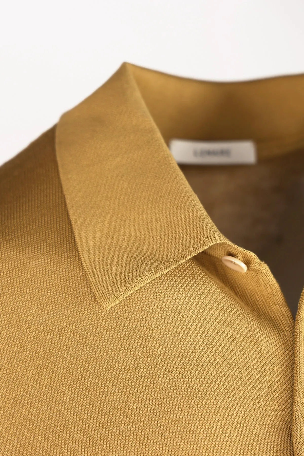 Polo Shirt - Ochre Mustard