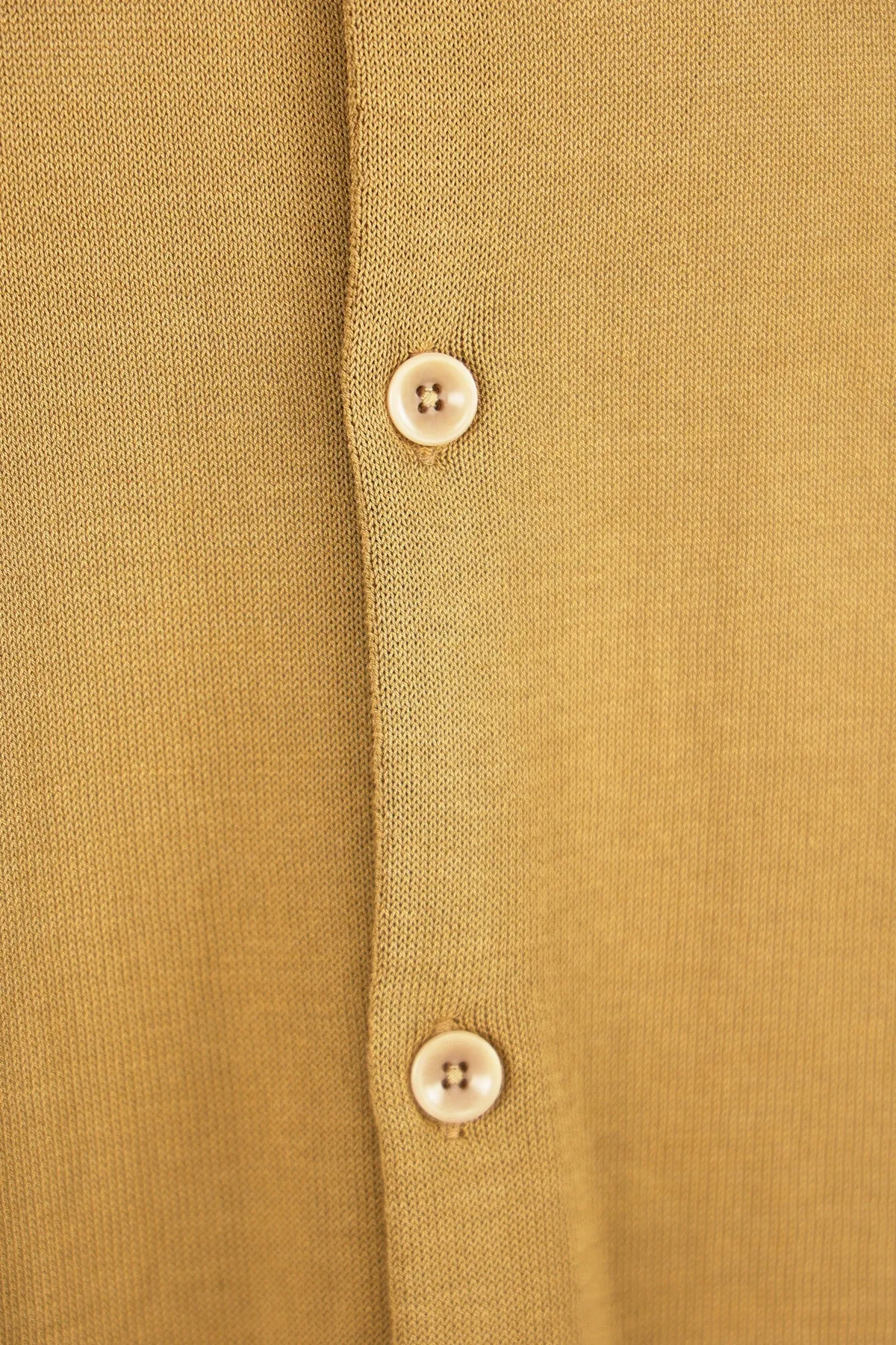 Polo Shirt - Ochre Mustard