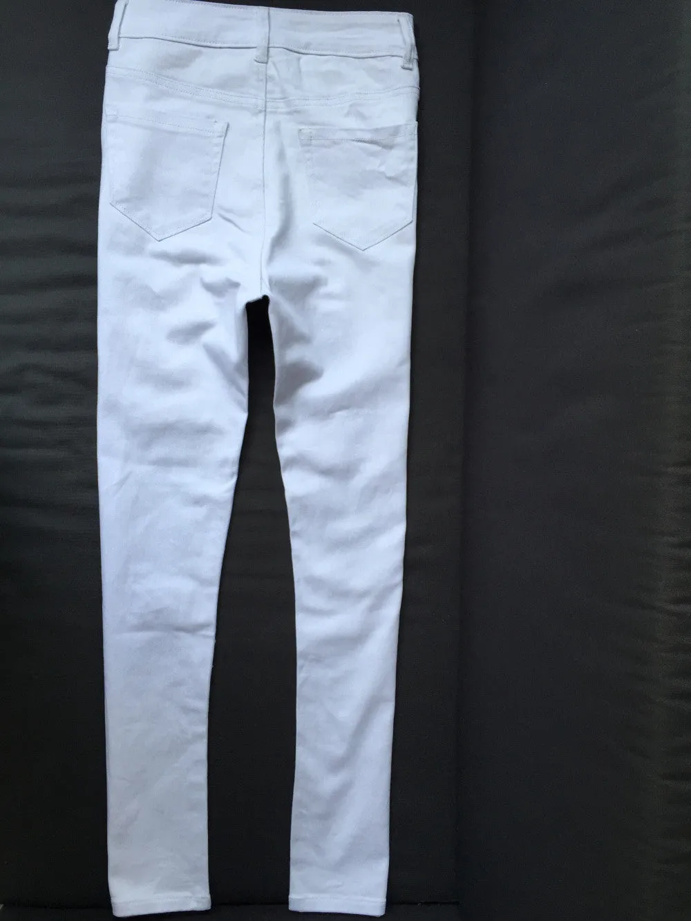 Ripped Women's Skinny High Waisted Pencil Jeans