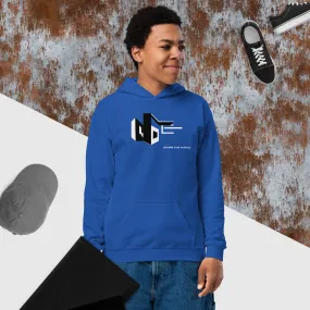 SHAPE THE WORLD, MONOCHROME, Youth heavy blend hoodie