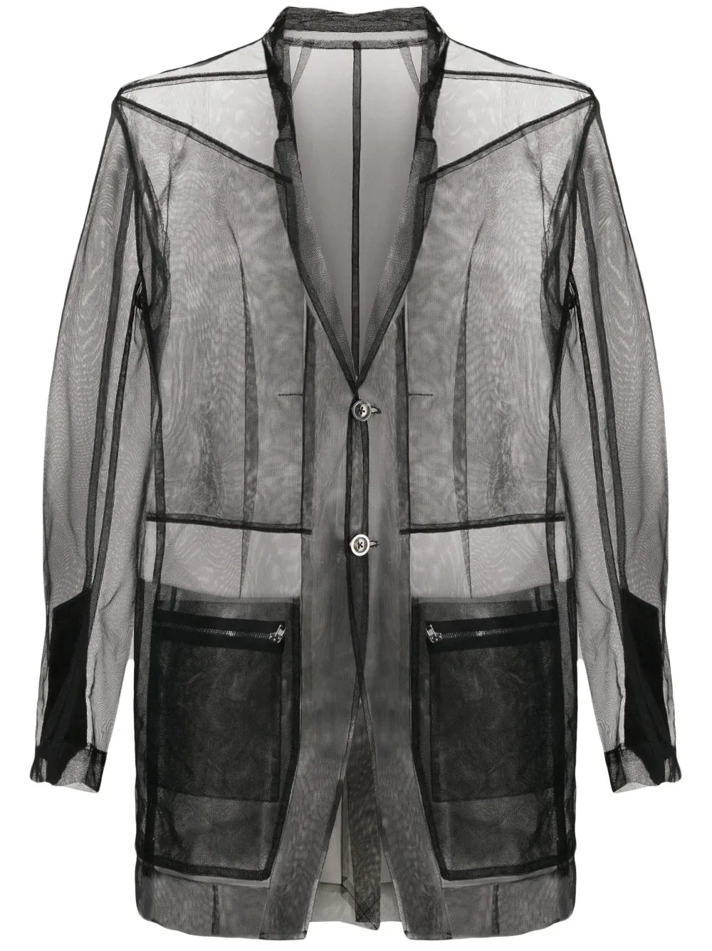 Sheer Buttoned Shirt