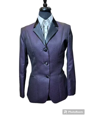 Showmanship Suit Plum and Black