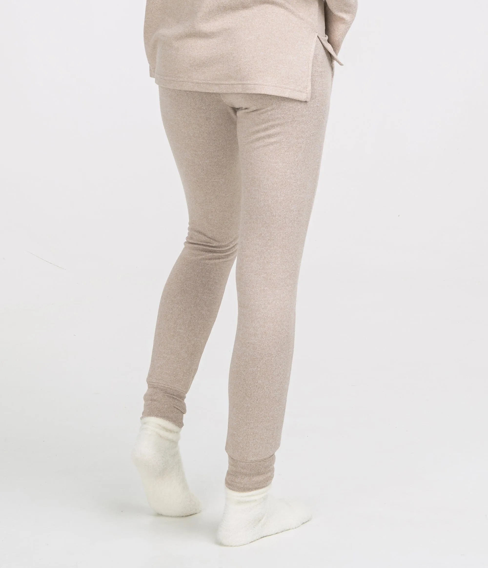 Sincerely Soft Heather Joggers - Morning Coffee