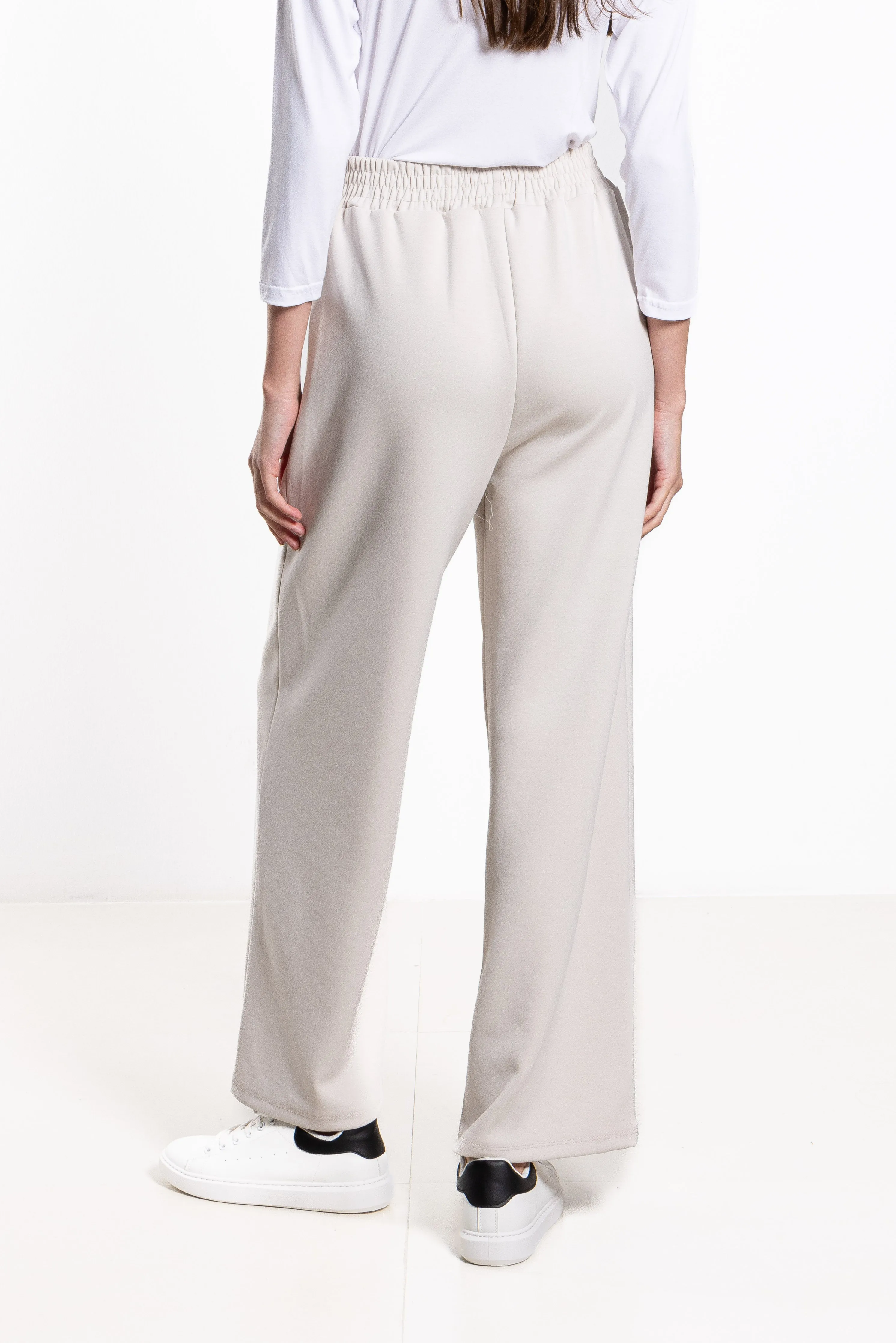 SOFT WIDE-LEG JOGGERS
