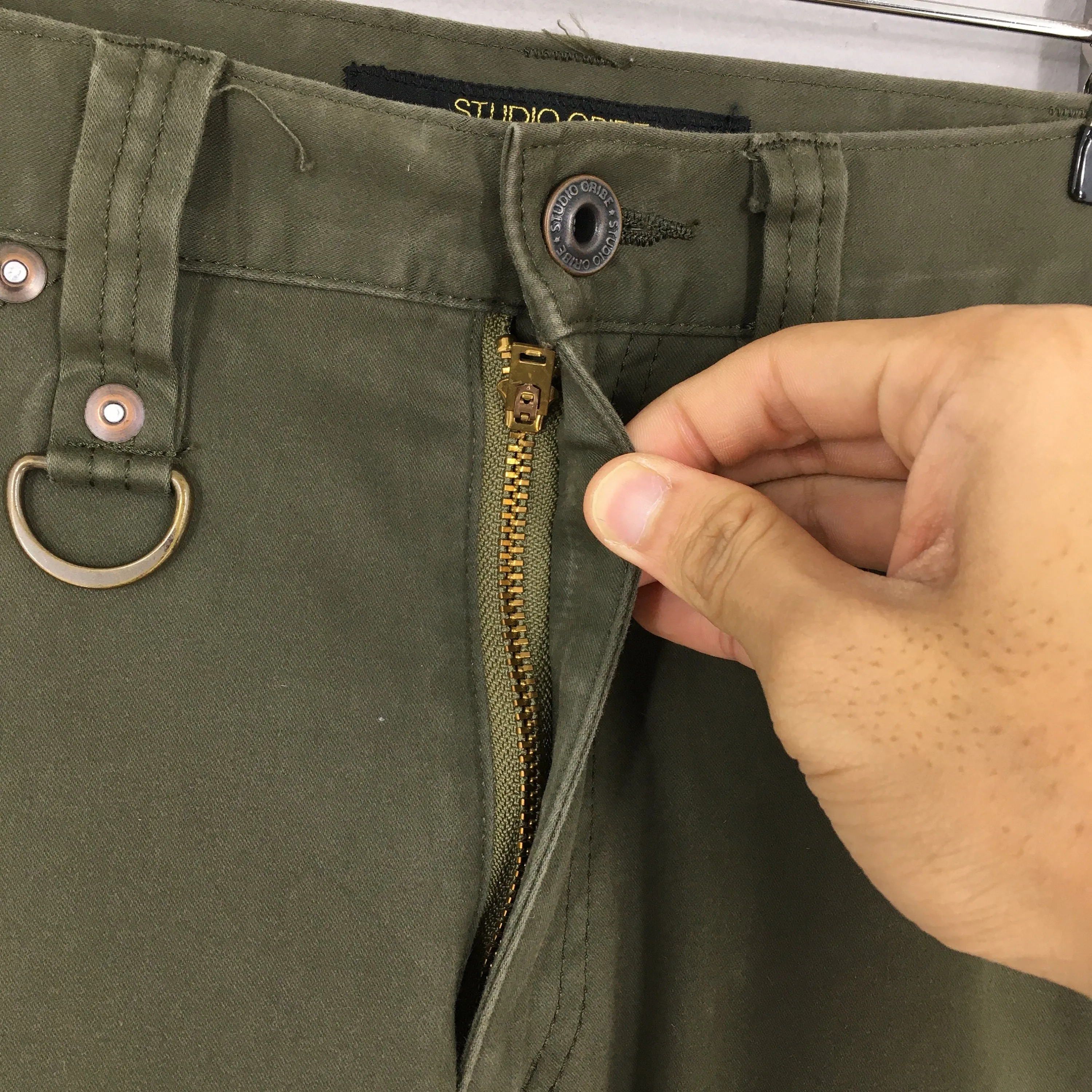 Studio Oribe Japanese Casual Slim Fit Pants Size 30x33