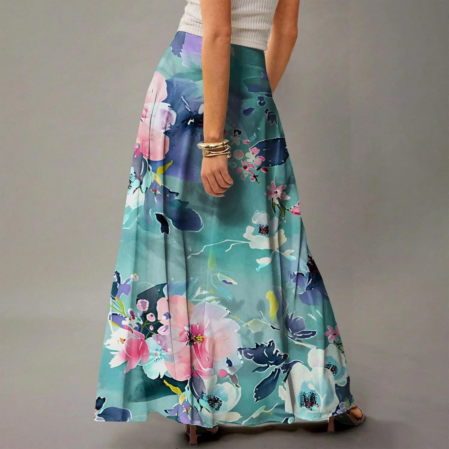 Summer Skirts for Women, Beach Elegantes Casual Boho Trendy Womens Skirts