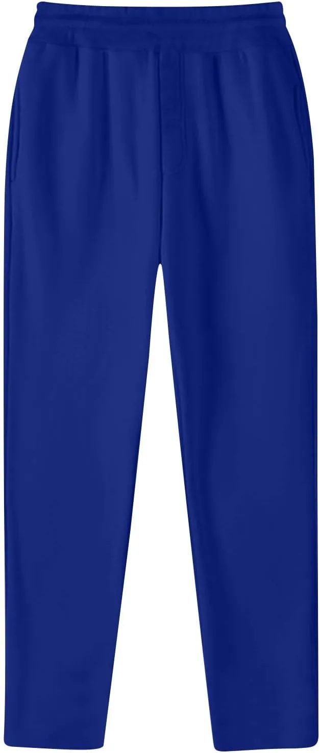 Sweatpants for Men Baggy Jogger Athletic Running Straight Leg Trousers with Pockets