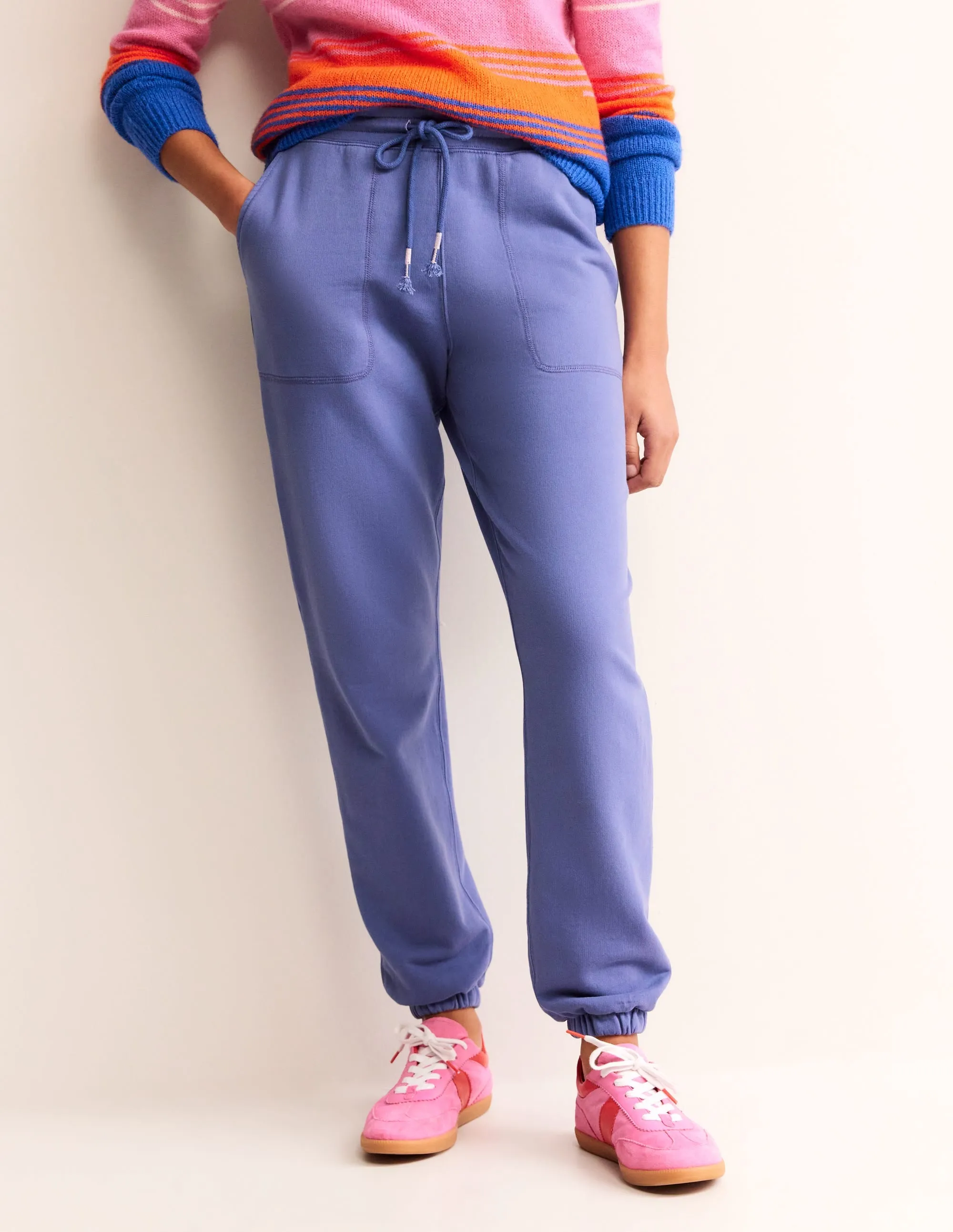 Washed Joggers-Soft Starboard