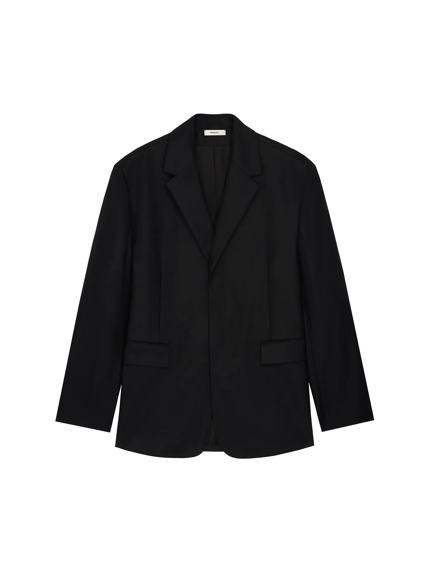 Womens DNA FrutFiber Oversized Blazer—black